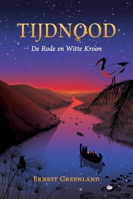 Tijdnood: De Rode en Witte Kroon – omslag van het luisterboek van Ernest Greenland