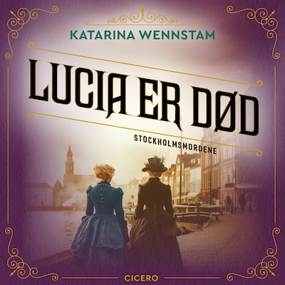 Lucia er død – omslag til lydbogen af Katarina Wennstam