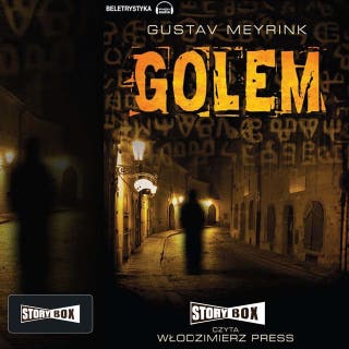Golem – okładka audiobooka, autor Gustav Meyrink