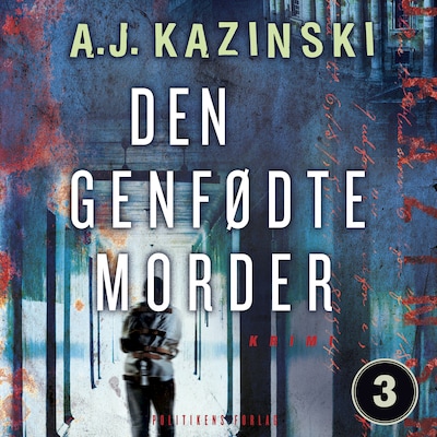 Den genfødte morder – omslag til lydbogen af A.J. Kazinski