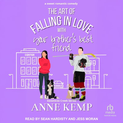 The Art of Falling in Love with Your Brother's Best Friend – omslag til lydbogen af Anne Kemp