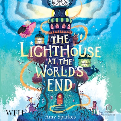 The Lighthouse at the World's End – omslag til lydbogen af Amy Sparkes