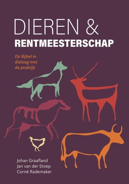 Dieren en rentmeesterschap: De Bijbel in dialoog met de praktijk – omslag van het luisterboek van Corné Rademaker,Jan van der Stoep,Johan Graafland