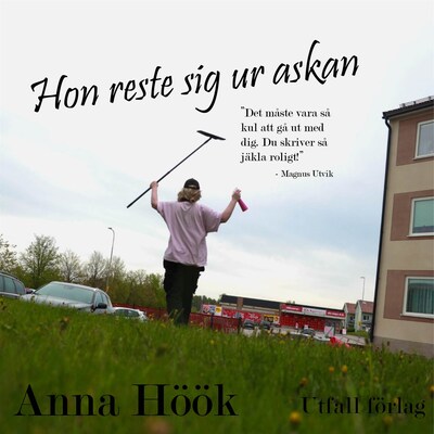 Hon reste sig ur askan – omslag till ljudboken av Anna Höök