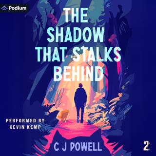 The Shadow that Stalks Behind: Mousebane & Red Mist, Book 2 – omslag till ljudboken av C J Powell