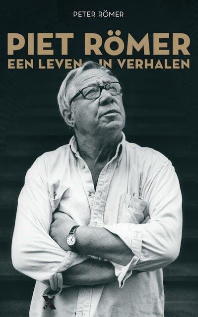 Piet Romer: een leven in verhalen – omslag van het luisterboek van Peter Römer