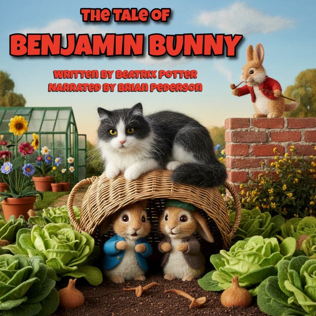 The Tale of Benjamin Bunny – okładka audiobooka, autor Beatrix Potter