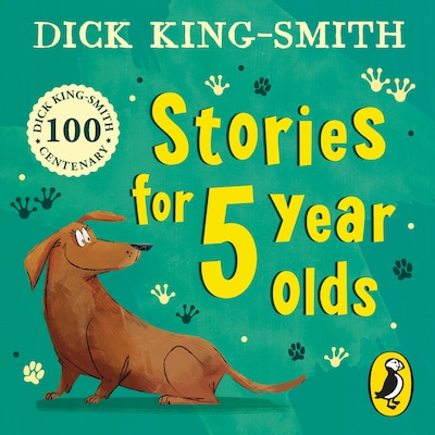 Dick King Smith’s Stories for 5 year olds – omslag til lydbogen af Dick King-Smith