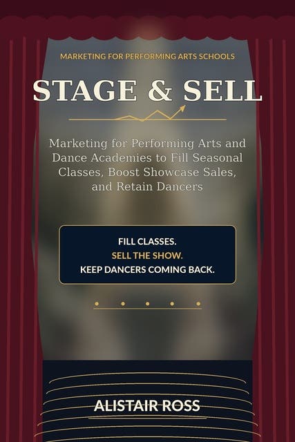 Stage & Sell – omslag til lydbogen af Alistair Ross