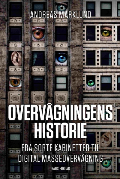Overvågningens historie – omslag til lydbogen af Andreas Marklund