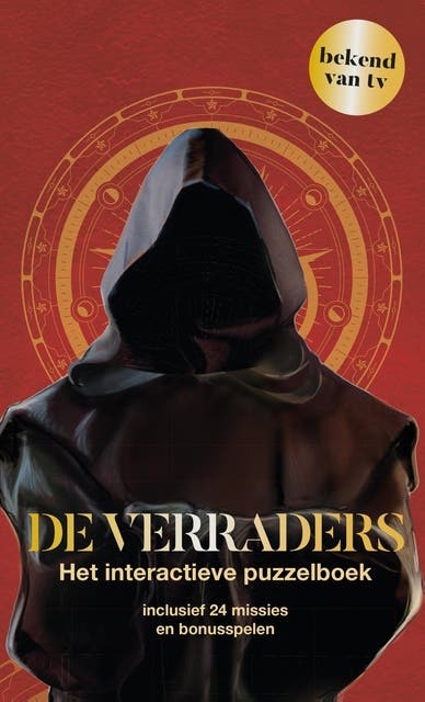 De Verraders: Het interactieve puzzelboek – omslag van het luisterboek van Alan Connor