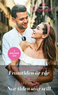 Framtiden är vår / När tiden står still – omslag till ljudboken av Kate Hardy,Rebecca Winters