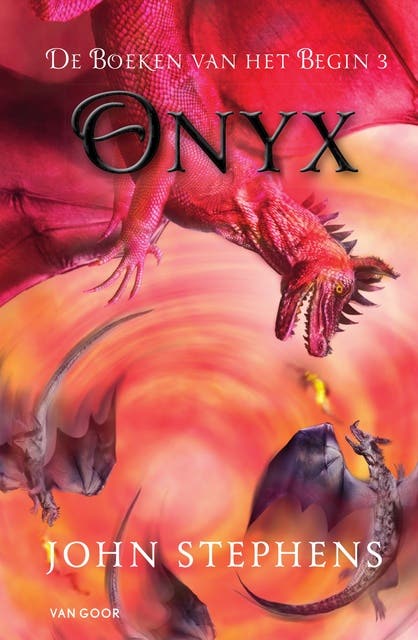 Onyx: De boeken van het Begin 3 – omslag van het luisterboek van John Stephens