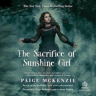 The Sacrifice of Sunshine Girl – omslag van het luisterboek van Paige McKenzie, Nancy Ohlin