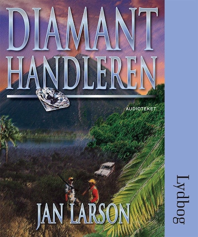 Diamanthandleren – omslag til lydbogen af Jan Larson