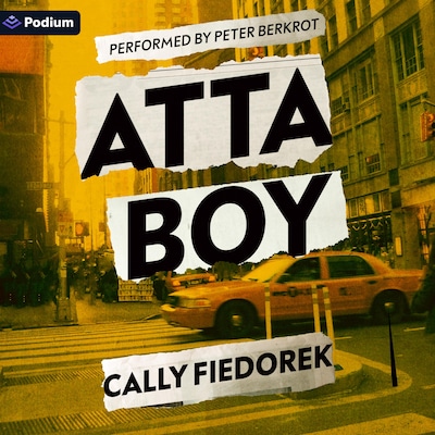 Atta Boy – omslag til lydbogen af Cally Fiedorek