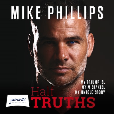 Half Truths – omslag til lydbogen af Mike Phillips