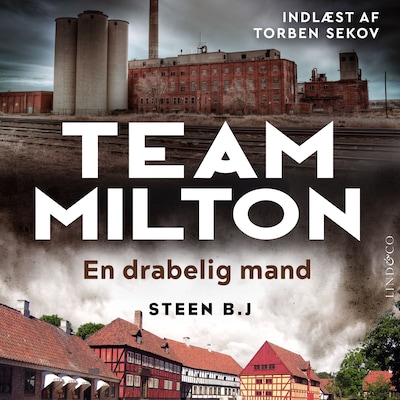 En drabelig mand – omslag til lydbogen af Steen B. J.