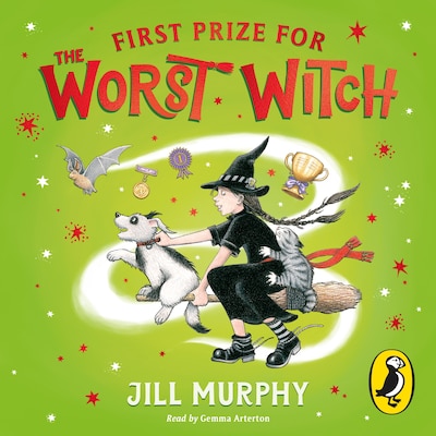 First Prize for the Worst Witch – omslag til lydbogen af Jill Murphy