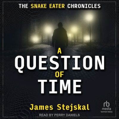 A Question of Time – omslag til lydbogen af James Stejskal