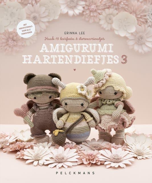 Amigurumi hartendiefjes 3 – omslag van het luisterboek van Erinna Lee