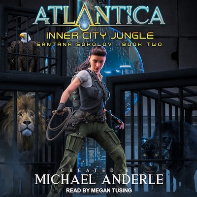 Inner City Jungle – omslag til lydbogen af Michael Anderle