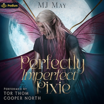 Perfectly Imperfect Pixie – omslag til lydbogen af MJ May