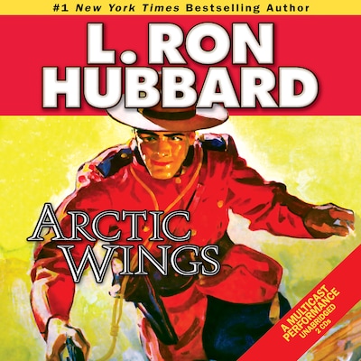 Arctic Wings – omslag til lydbogen af L. Ron Hubbard