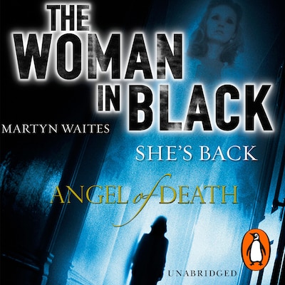 The Woman in Black: Angel of Death – omslag til lydbogen af Martyn Waites
