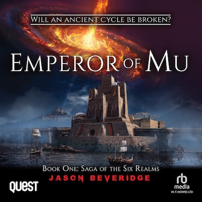 Emperor of Mu – omslag til lydbogen af Jason Beveridge