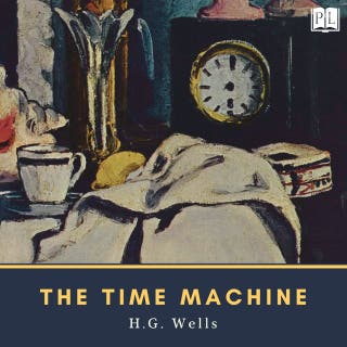 The Time Machine – omslag till ljudboken av Herbert George Wells