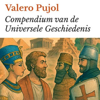 Compendium van de Universele Geschiedenis – omslag van het luisterboek van Valero Pujol