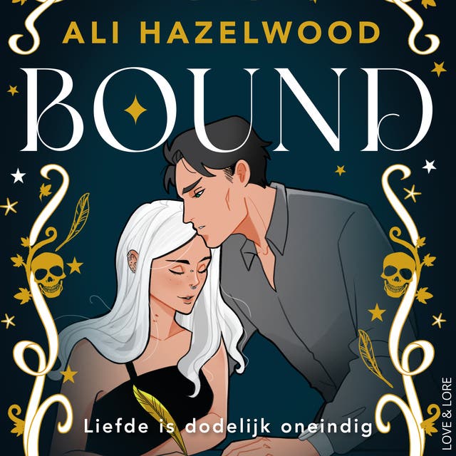 Bound: Liefde is dodelijk oneindig – omslag van het luisterboek van Ali Hazelwood
