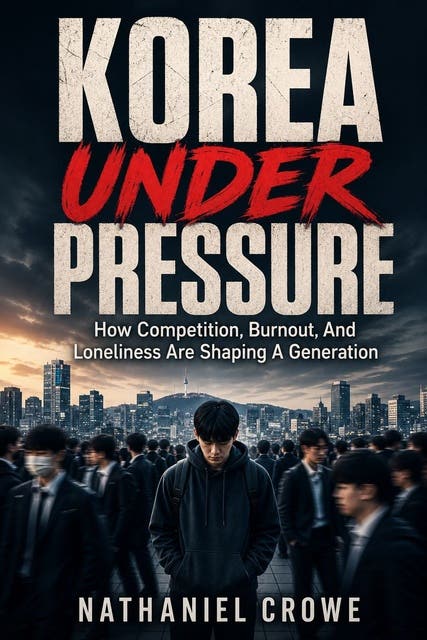 Korea Under Pressure: How Competition, Burnout, and Loneliness Are Shaping a Generation – omslag til lydbogen af Nathaniel Crowe