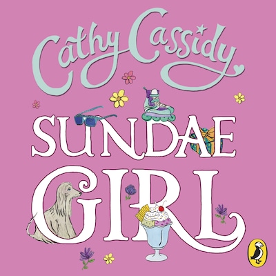 Sundae Girl – omslag til lydbogen af Cathy Cassidy