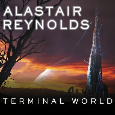 Terminal World – omslag til lydbogen af Alastair Reynolds