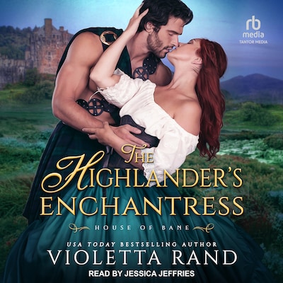 The Highlander's Enchantress – omslag til lydbogen af Violetta Rand