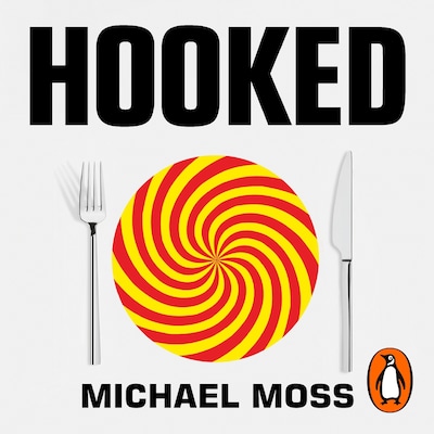 Hooked – omslag til lydbogen af Michael Moss