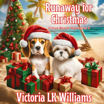 Runaway for Christmas – omslag til lydbogen af Victoria LK Williams