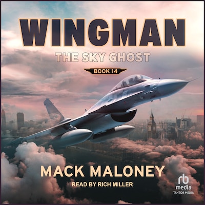 The Sky Ghost – omslag til lydbogen af Mack Maloney