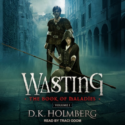 Wasting – omslag til lydbogen af D.K. Holmberg