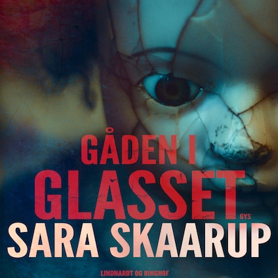 Gåden i glasset – omslag til lydbogen af Sara Skaarup