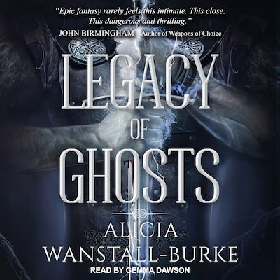 Legacy of Ghosts – omslag til lydbogen af Alicia Wanstall-Burke