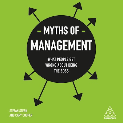 Myths of Management – omslag til lydbogen af Stefan Stern, Cary Cooper