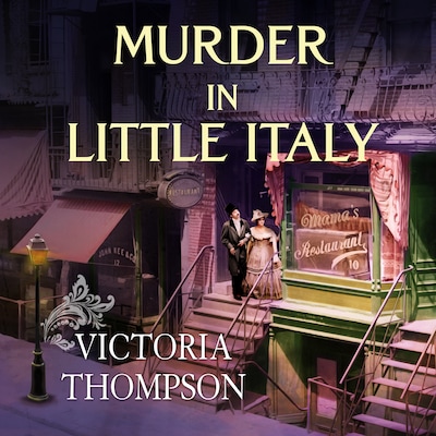 Murder in Little Italy – omslag til lydbogen af Victoria Thompson