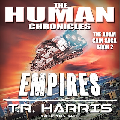 Empires – omslag til lydbogen af T.R. Harris