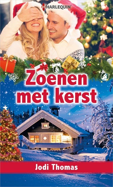Zoenen met kerst – omslag van het luisterboek van Jodi Thomas