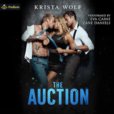 The Auction – omslag til lydbogen af Krista Wolf