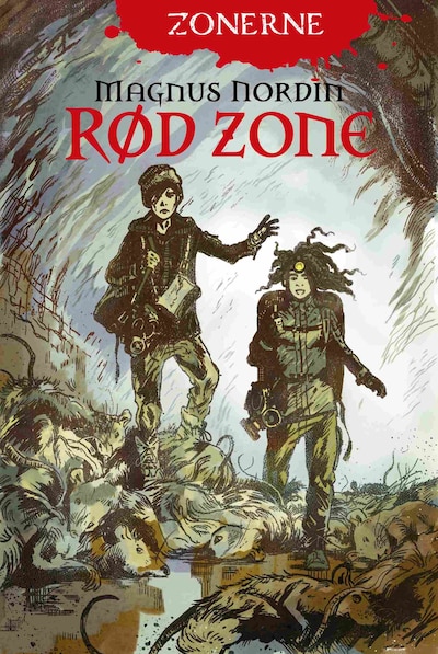 Zonerne (1) Rød Zone – omslag til lydbogen af Magnus Nordin