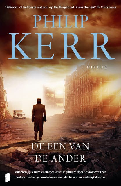 De een van de ander – omslag van het luisterboek van Philip Kerr